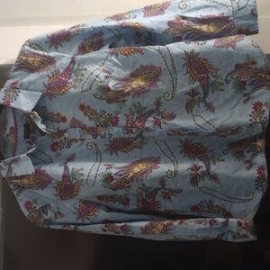 Talbot's button up shirt. beautiful colors. Pre-owned , great condition.large